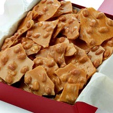 cropped peanut brittle